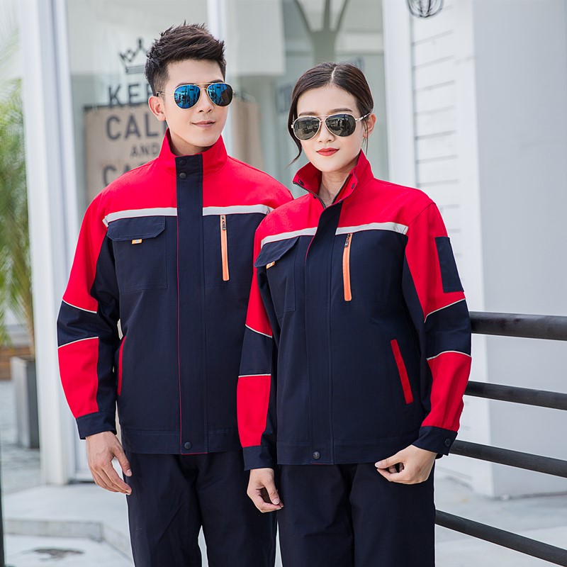 工作服定制廠家 工廠車間工服汽修工程服
