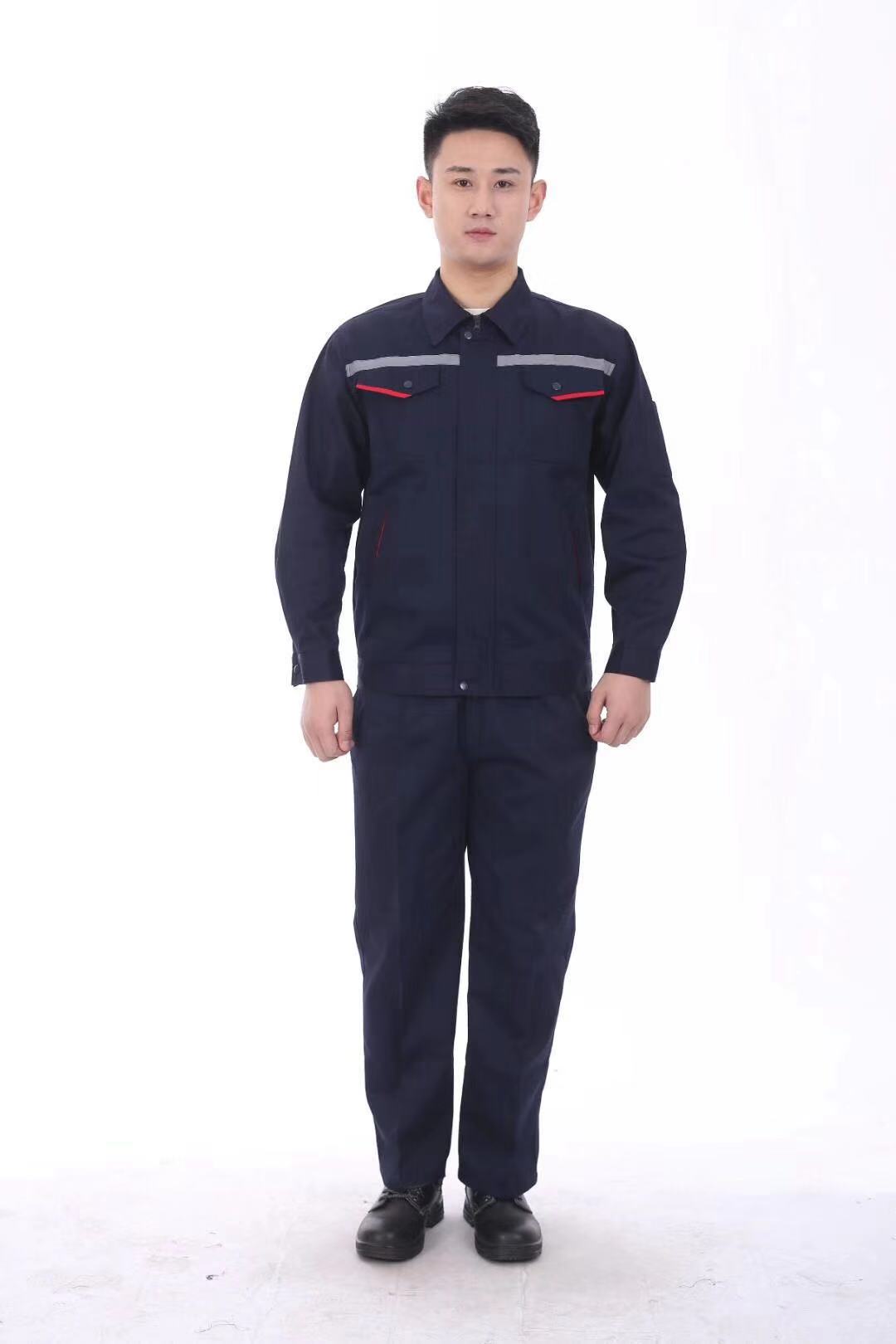 天津全棉秋季工作服套裝  男士秋季工作服套裝 工裝定制