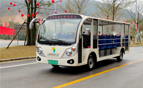 龍巖多種款式的電動游覽觀光車，燃油觀光車14座18座23座商家